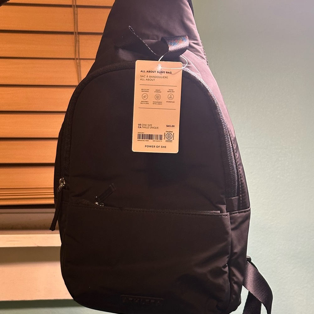 Black Sling Bag